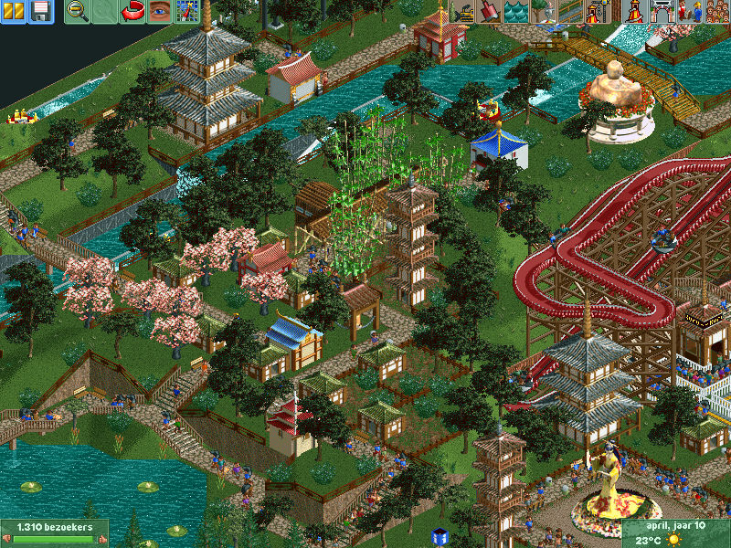 Chapen Rct2 RCT2 - Japan Theme by puremrz on DeviantArt
