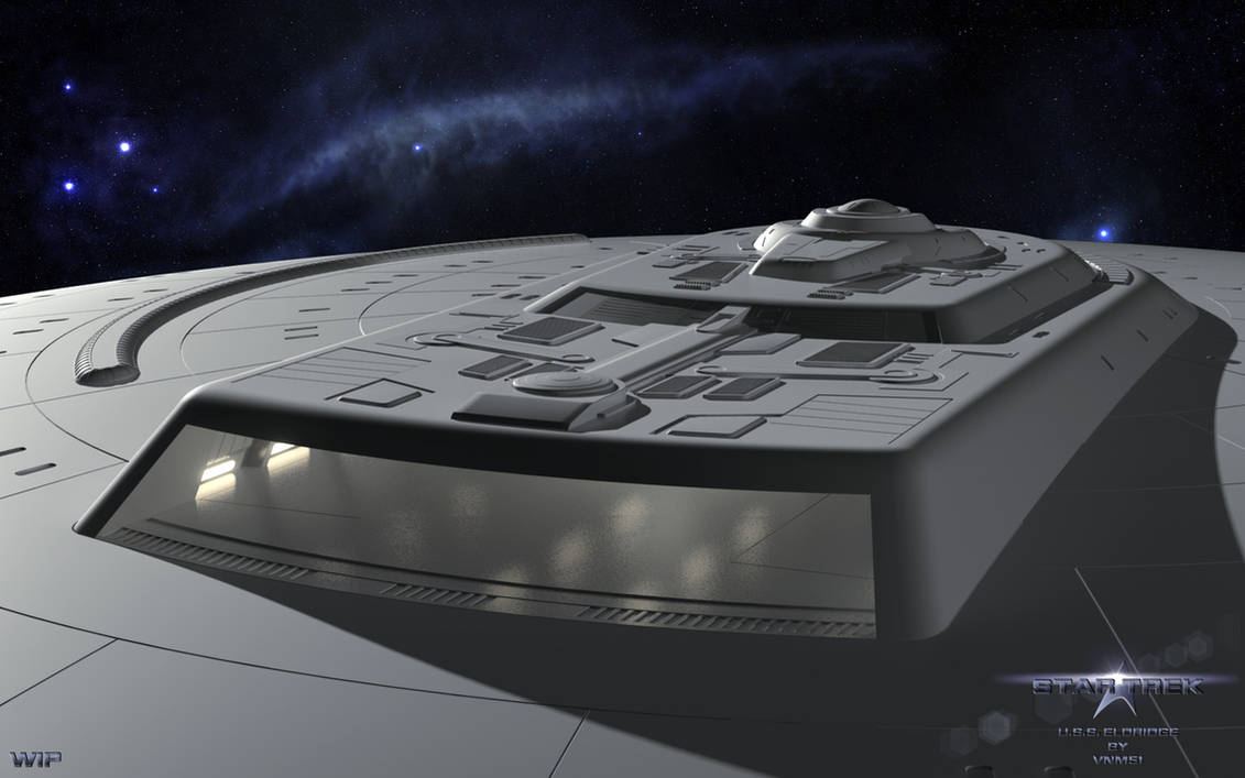Eldritch Rocketship Star Trek Uss Eldridge Wip 06 by vnm51 on DeviantArt