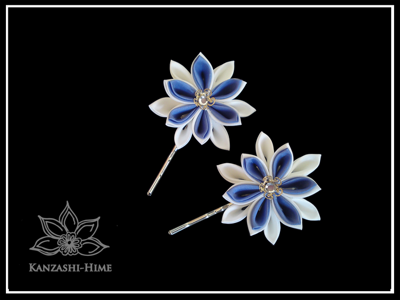 Kanzashi Bobby Pins