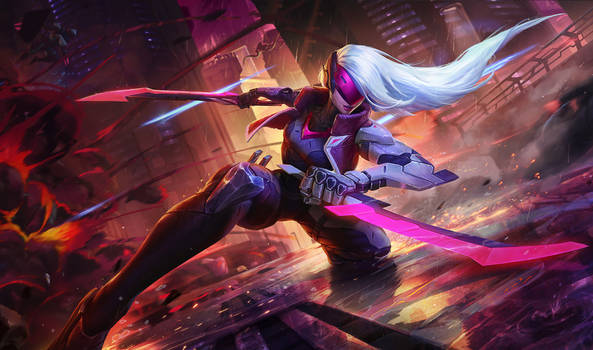 League Of Legends PROJECT: Katarina Splash Art