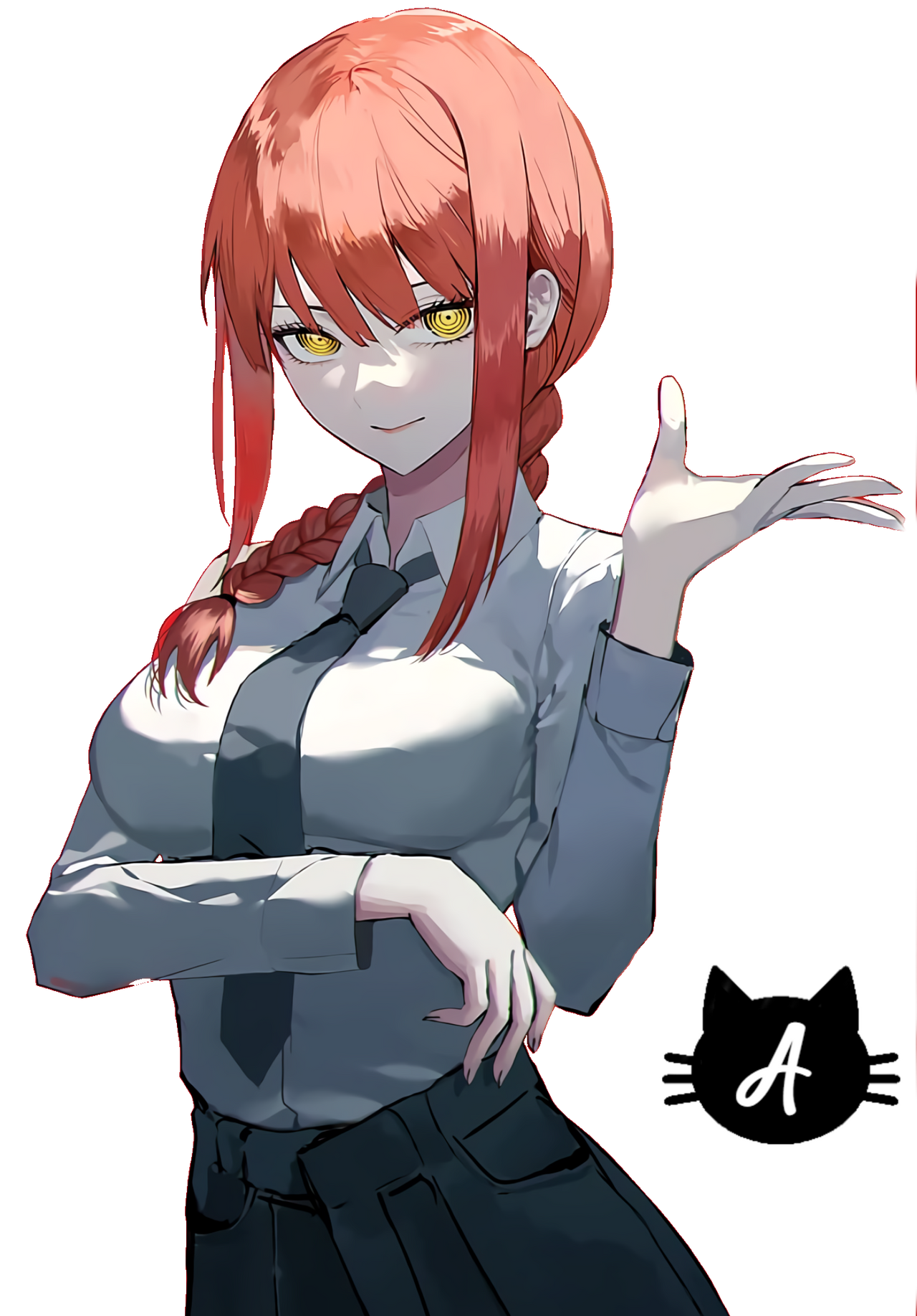 Makima Render By Audrey. by Milagr0ss on DeviantArt
