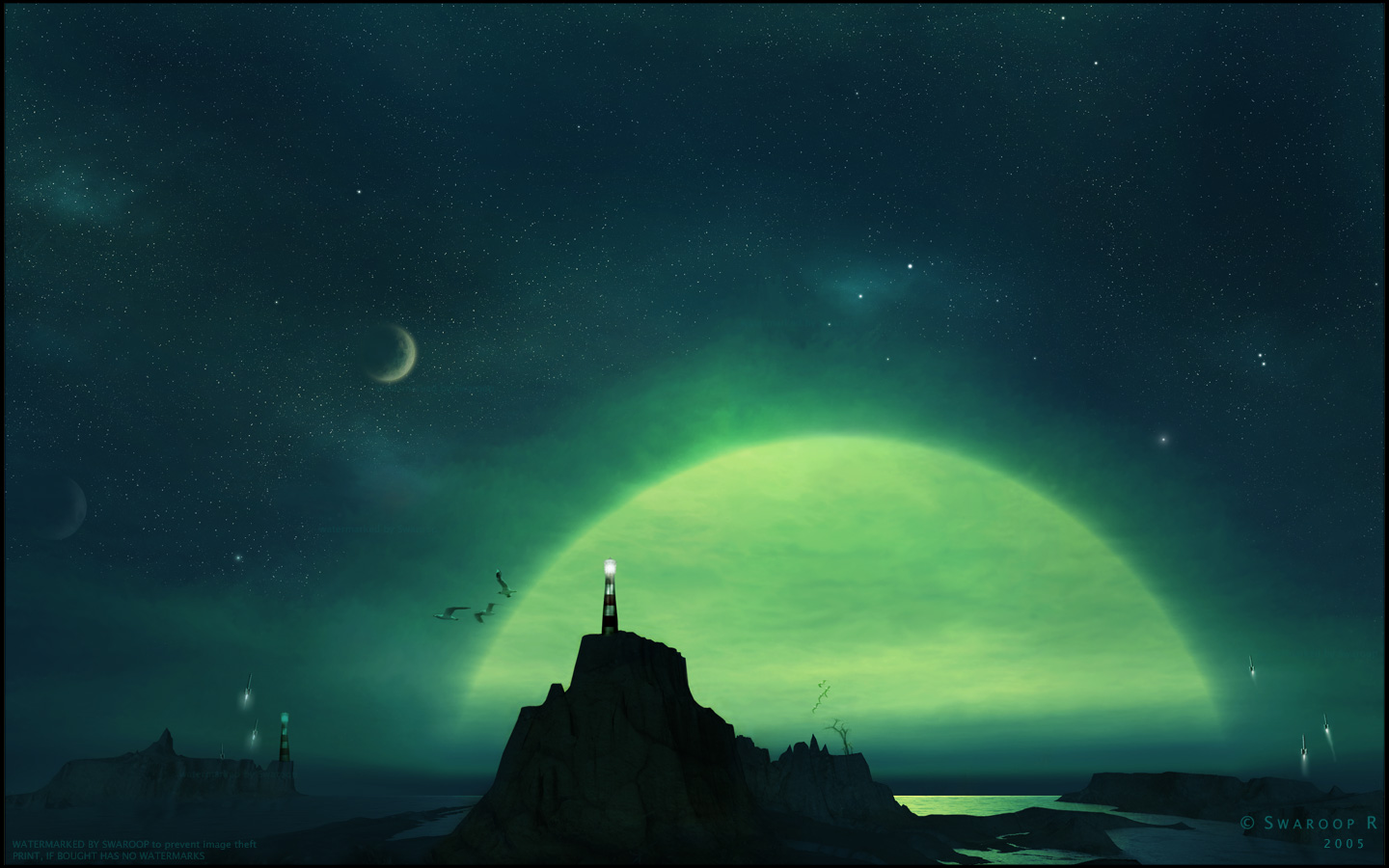 The Secret Green Cove by Swaroop
