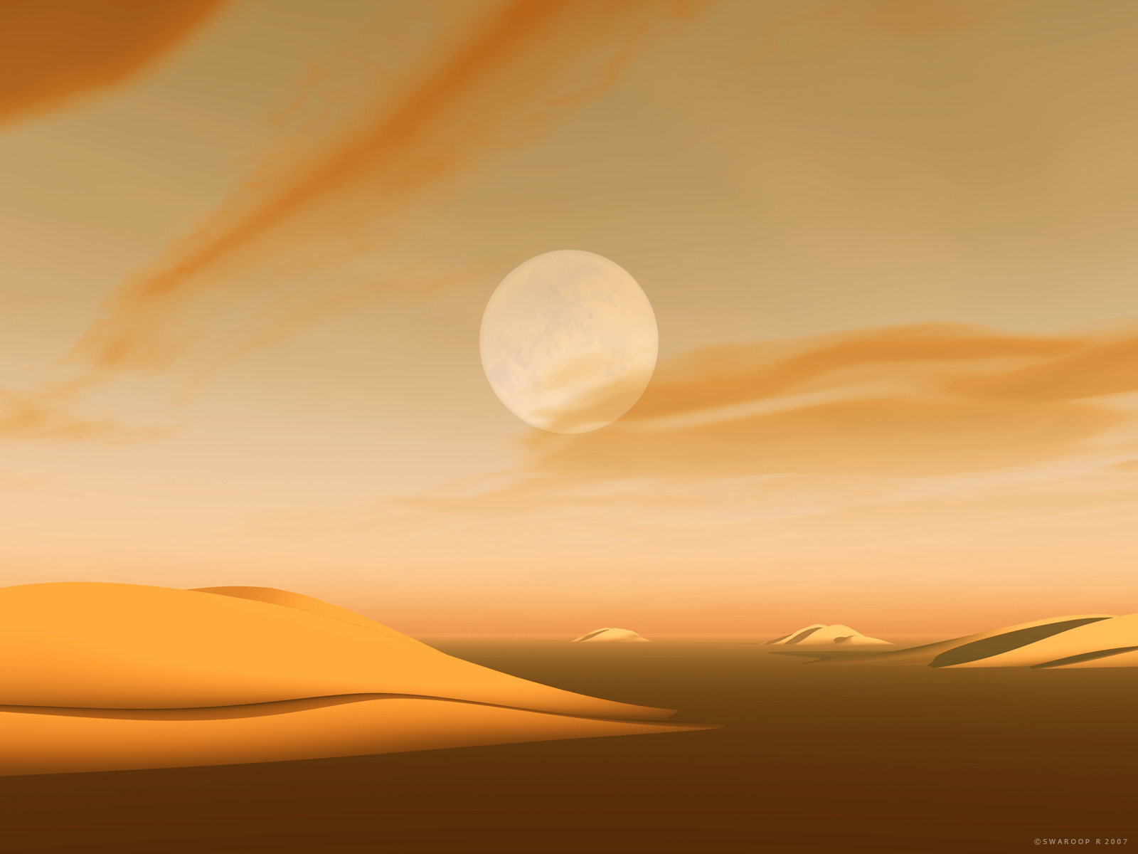 The Martian Deserts