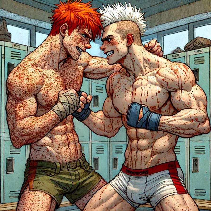 Fight Vs Locker Locker room fight-New story by fight-chel on DeviantArt