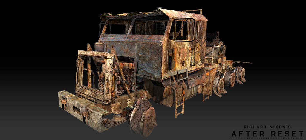 After Reset RPG models RUSTED TRUCK