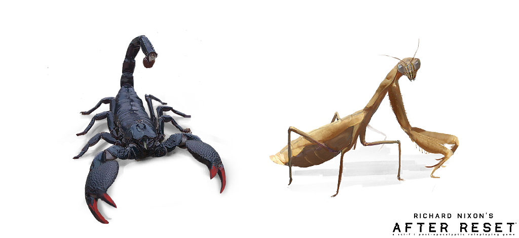 Species in After Reset RPG: Insects.