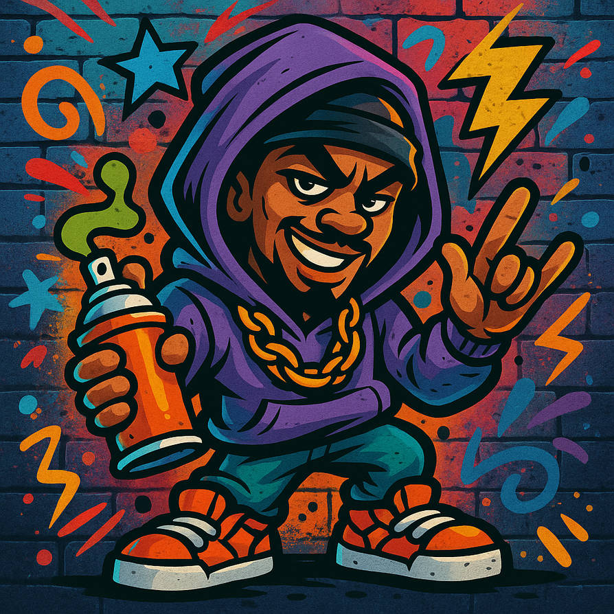 Graffiti Style Characters Rappers Hip Hop character graffiti design by PatCalliArt on DeviantArt