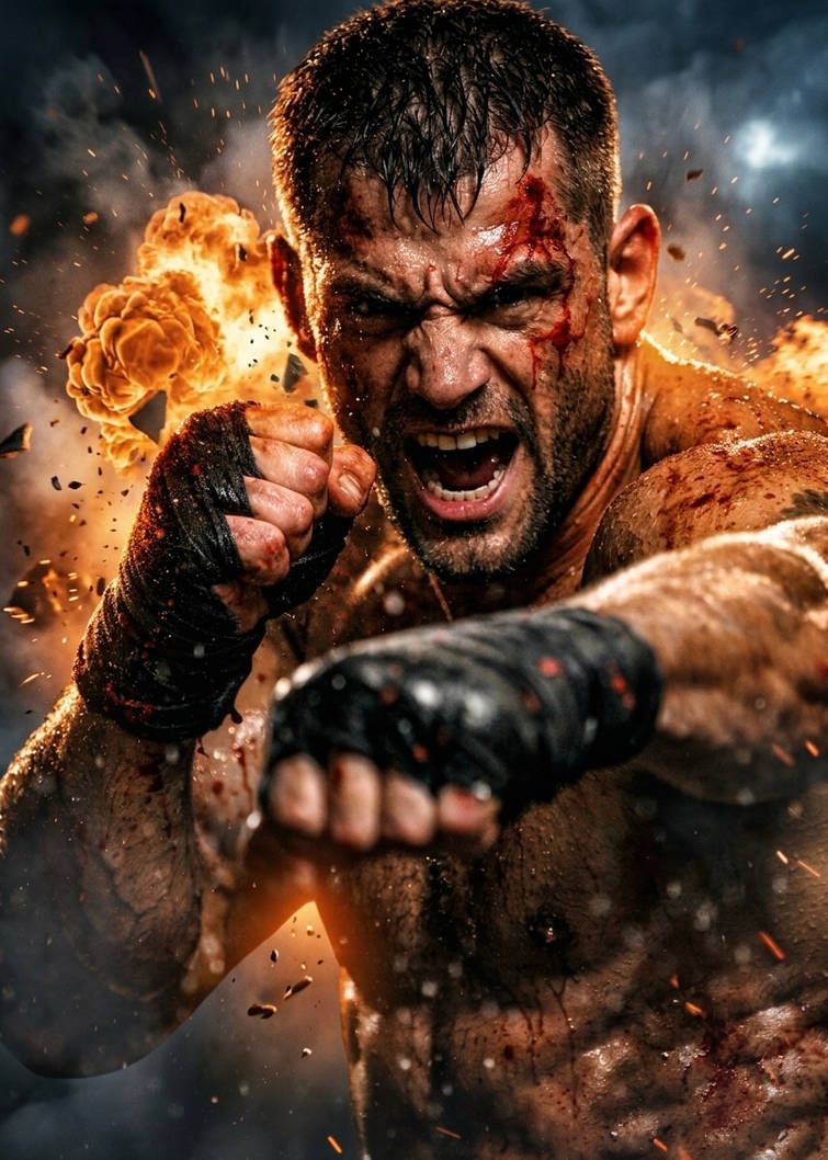 Exploding Punch Explosive Punch by PatCalliArt on DeviantArt