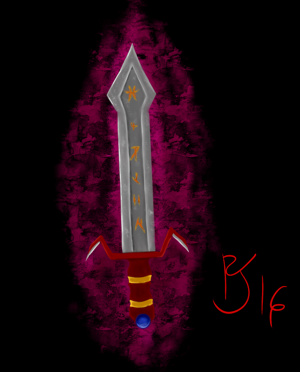 Fire Rune Blade by chaosedge23 on DeviantArt