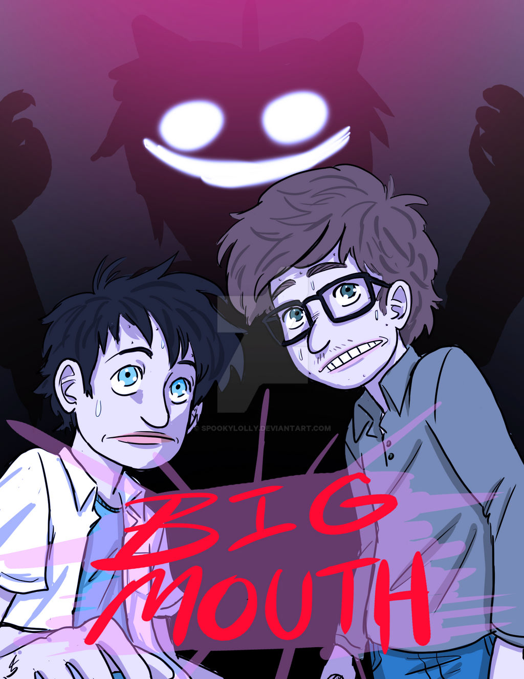 Big Mouth Poster Idea by spookylolly on DeviantArt