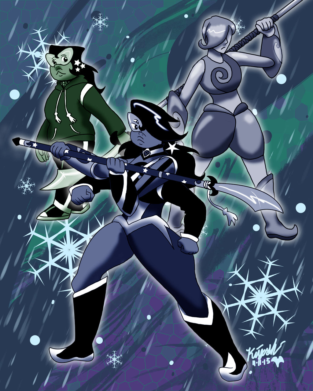 Snow and Rain by VampiricYoshi
