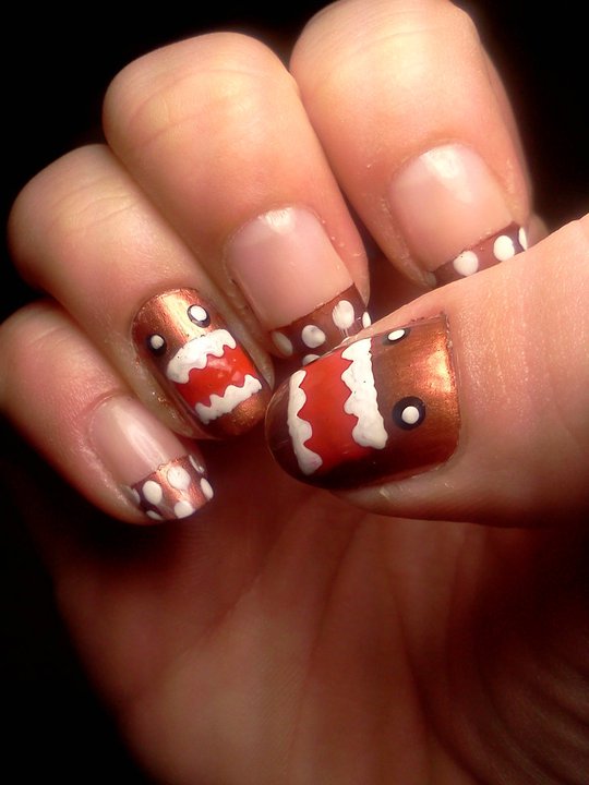 DOMO-kun Nail Art