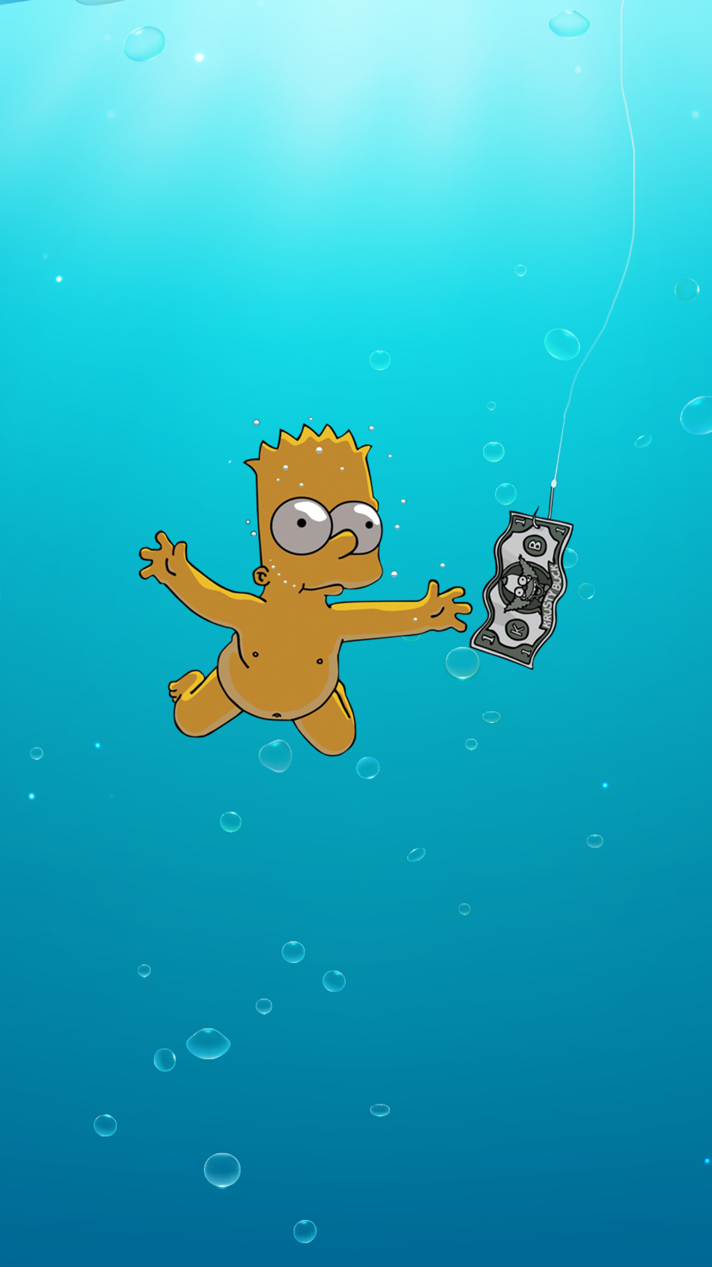 bart simpson nirvana nevermind