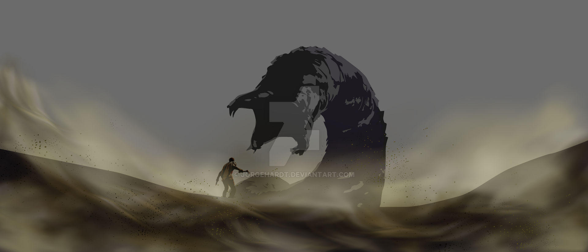 Dune Sandworm Wallpaper 4K by jorgehardt on DeviantArt
