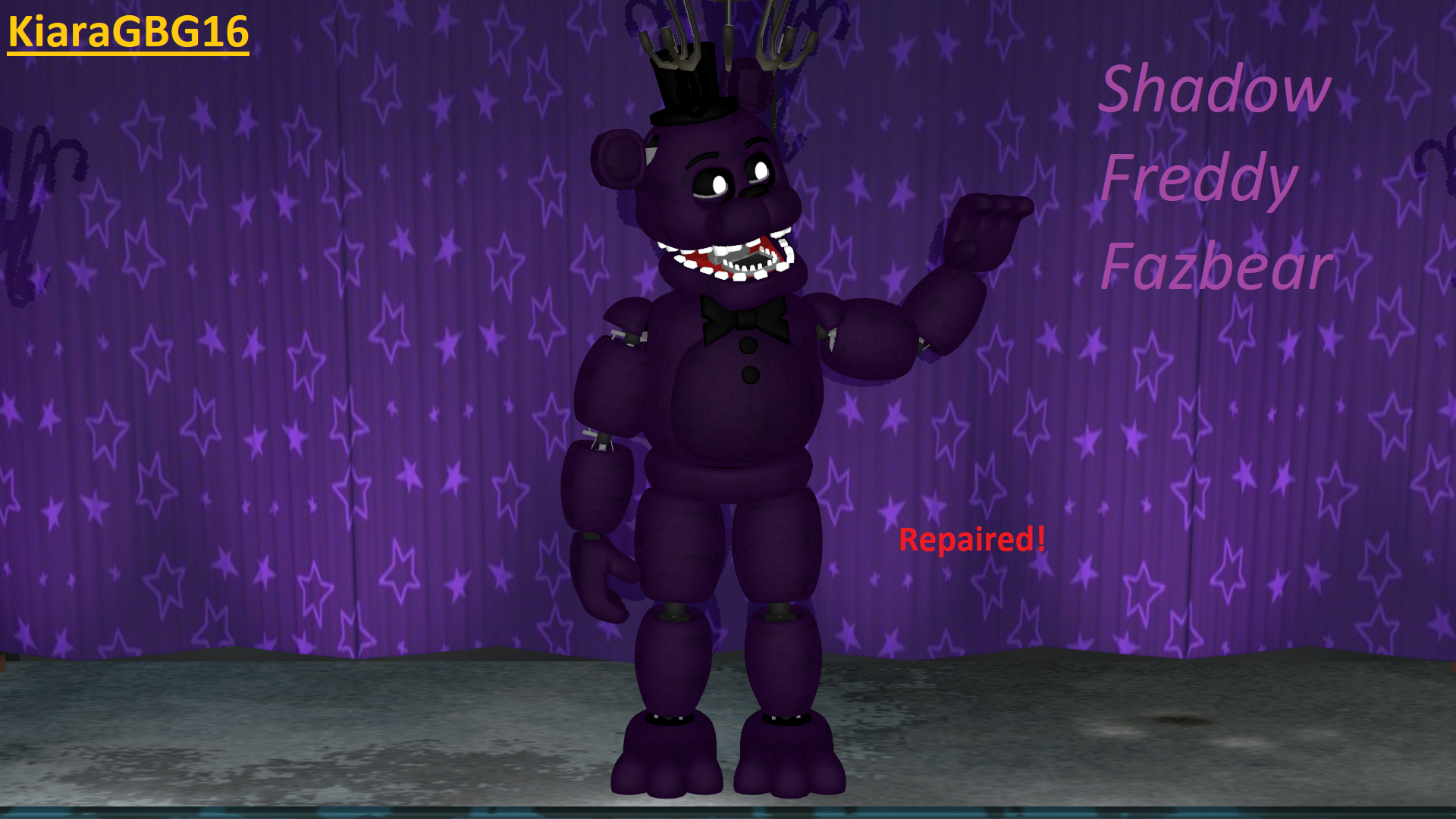 1983/1987 Fredbear in FNaF 4 by RealZBonnieXD on DeviantArt