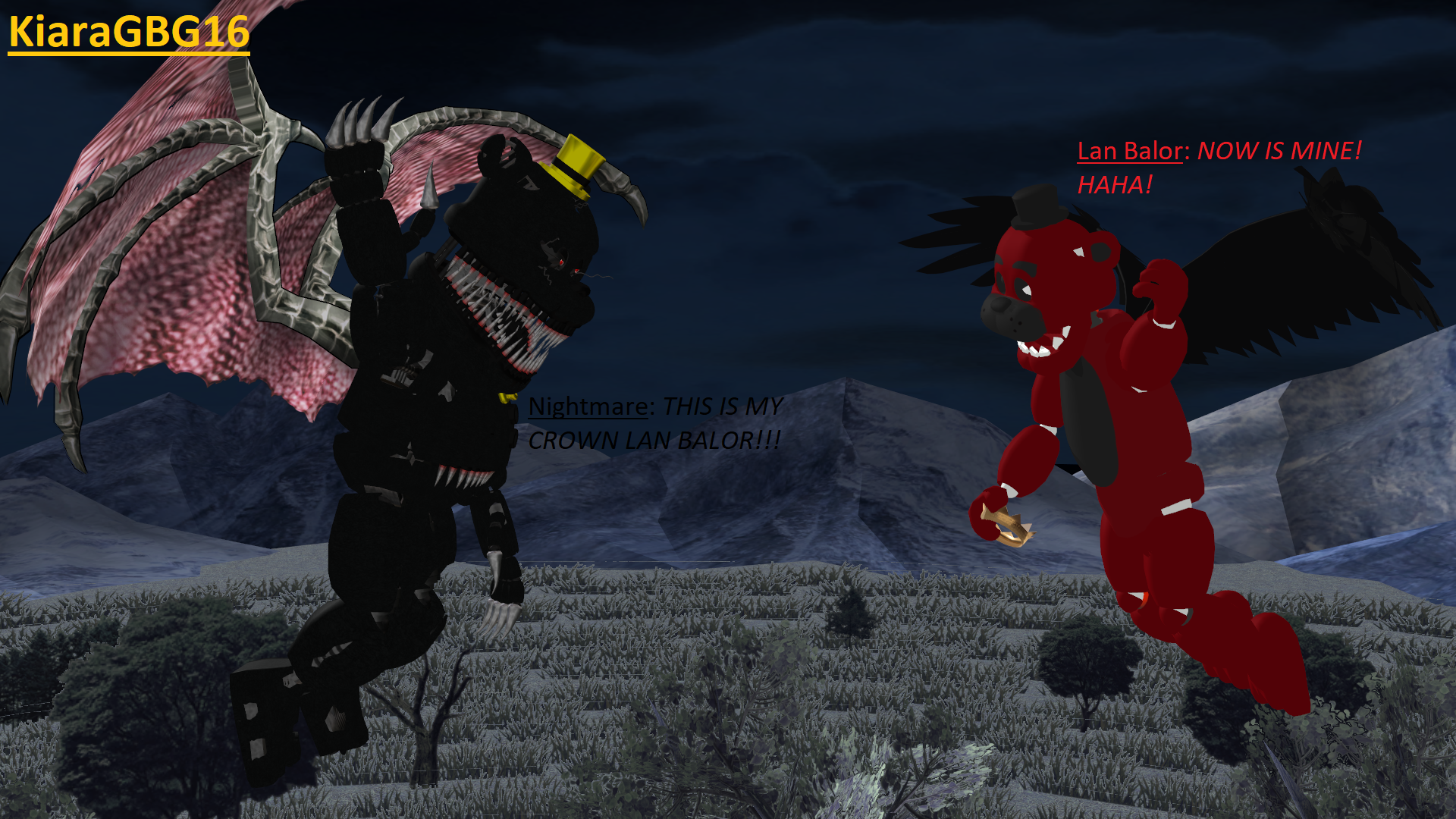 Adventure Nightmare load (FNaF World) by KiaraGBG16 on DeviantArt