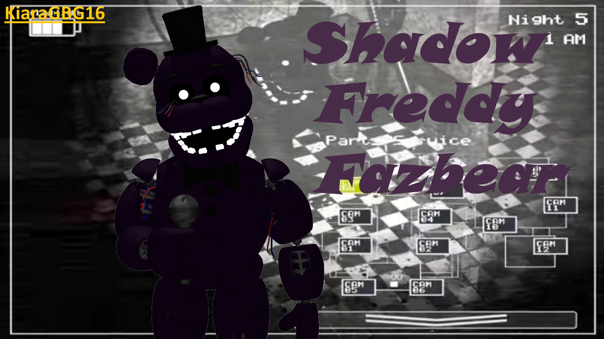 Five Nights at Freddy's - FNAF 2 - Shadow Freddy - It's Me | Postcard