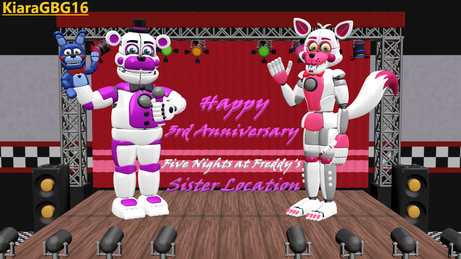 Sister Location Animatronic Heights by Mrcrazy35 on DeviantArt