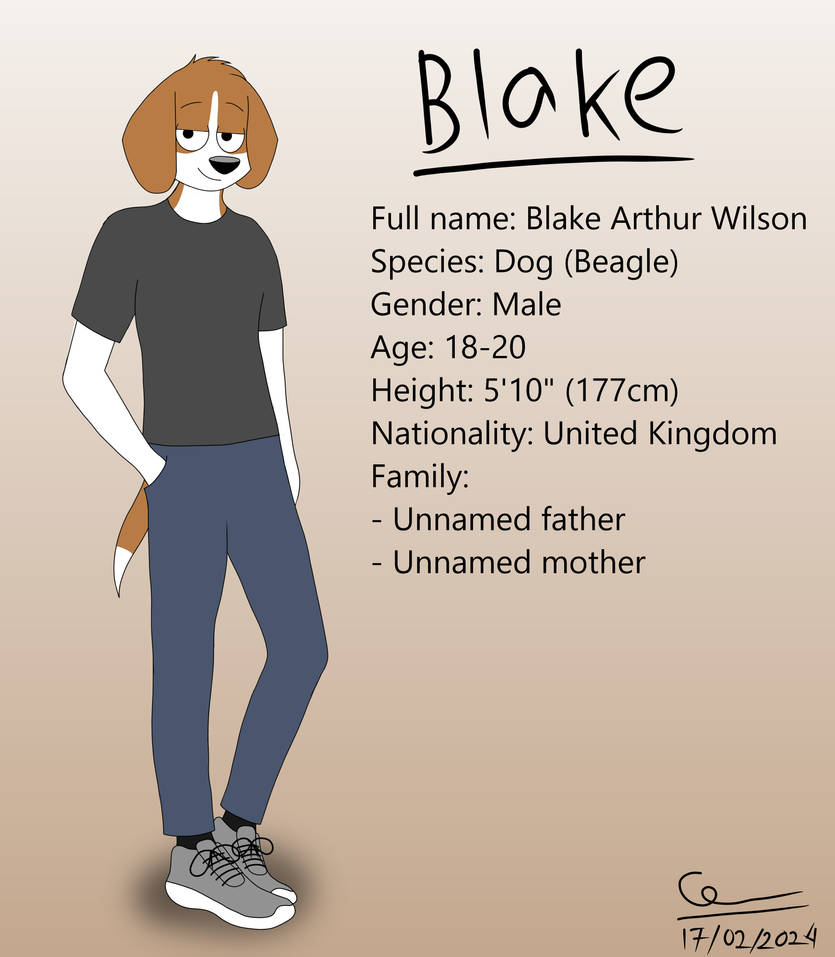 Beagle Oc Blake the Beagle (OC) by MatrixMan2002 on DeviantArt
