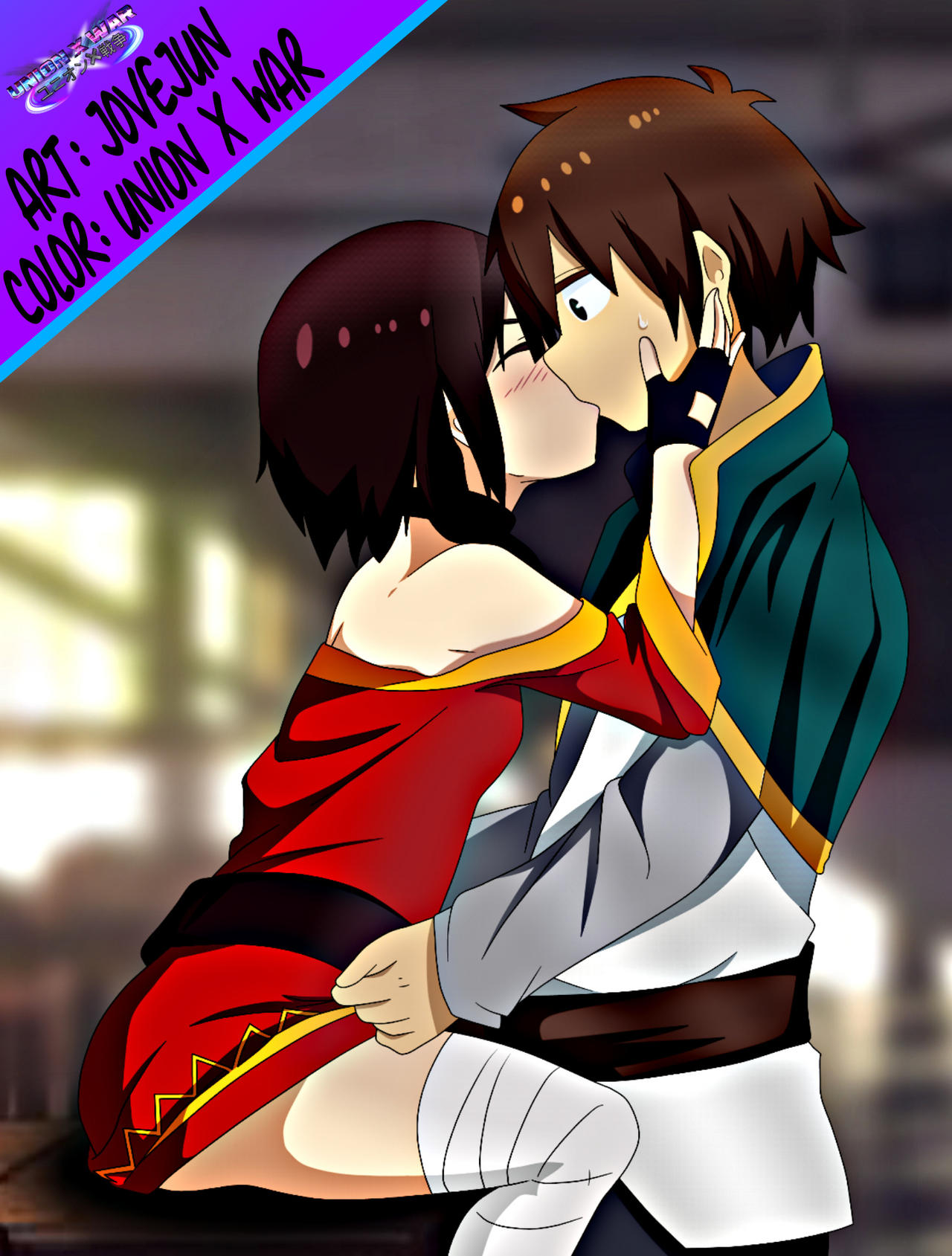 Anime edit= kazuma: what are you looking at me? by UnionXW on DeviantArt
