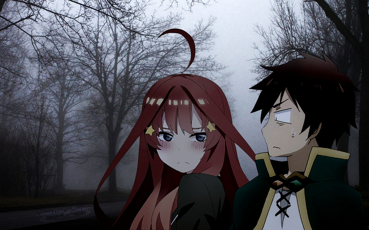 Anime edit= kazuma: what are you looking at me? by UnionXW on DeviantArt