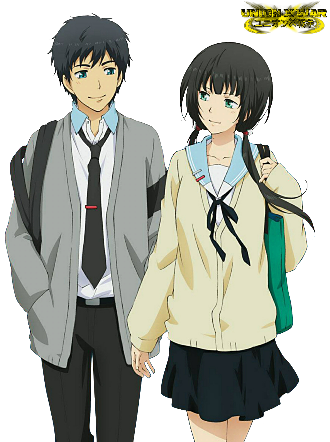 Relife: Kaizaki and hishiro png by UnionXW on DeviantArt