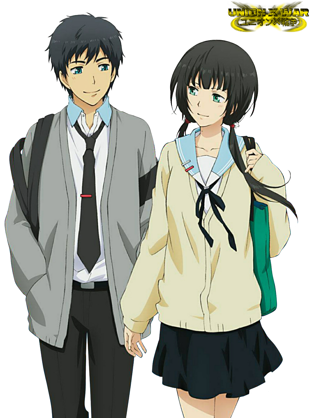 Relife: Kaizaki and hishiro png by UnionXW on DeviantArt Relife: Kaizaki and hishiro png by UnionXW on DeviantArt