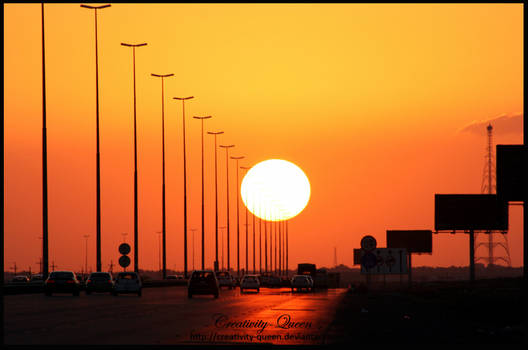 .Dubai Sunset.