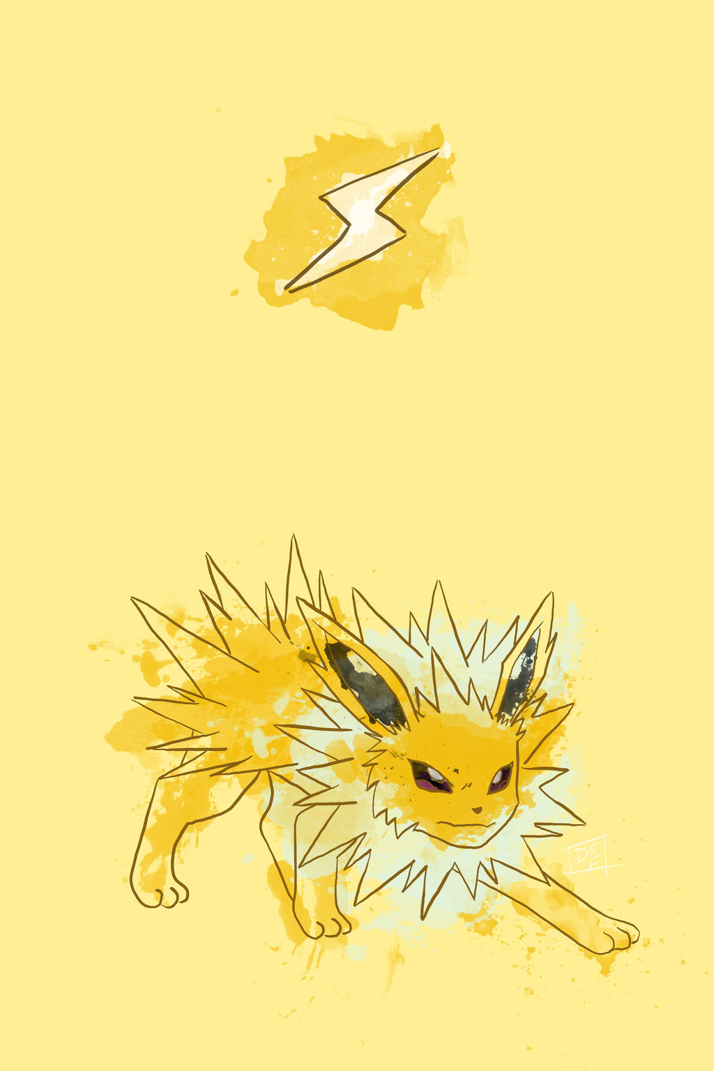 Eevolution: Electric by BonesMcJ on DeviantArt