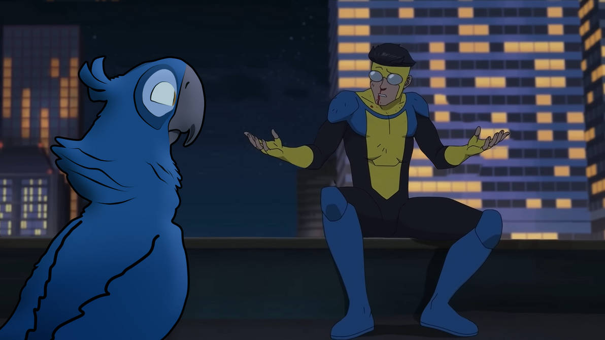 Springy Ivincible Invincible Meets Blu - Riocord Spring 2024 Entry by ColbyDash on DeviantArt