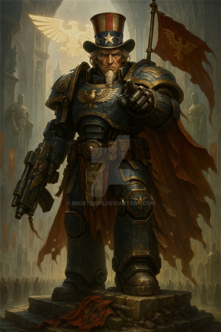 Uncle Ricky 40k Uncle Sam 40K by brostodes on DeviantArt
