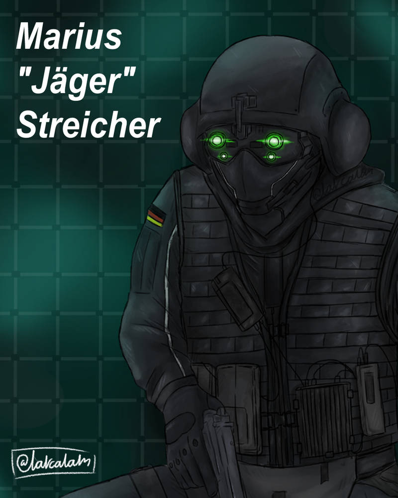 rainbow six siege Jager by Larcalam on DeviantArt