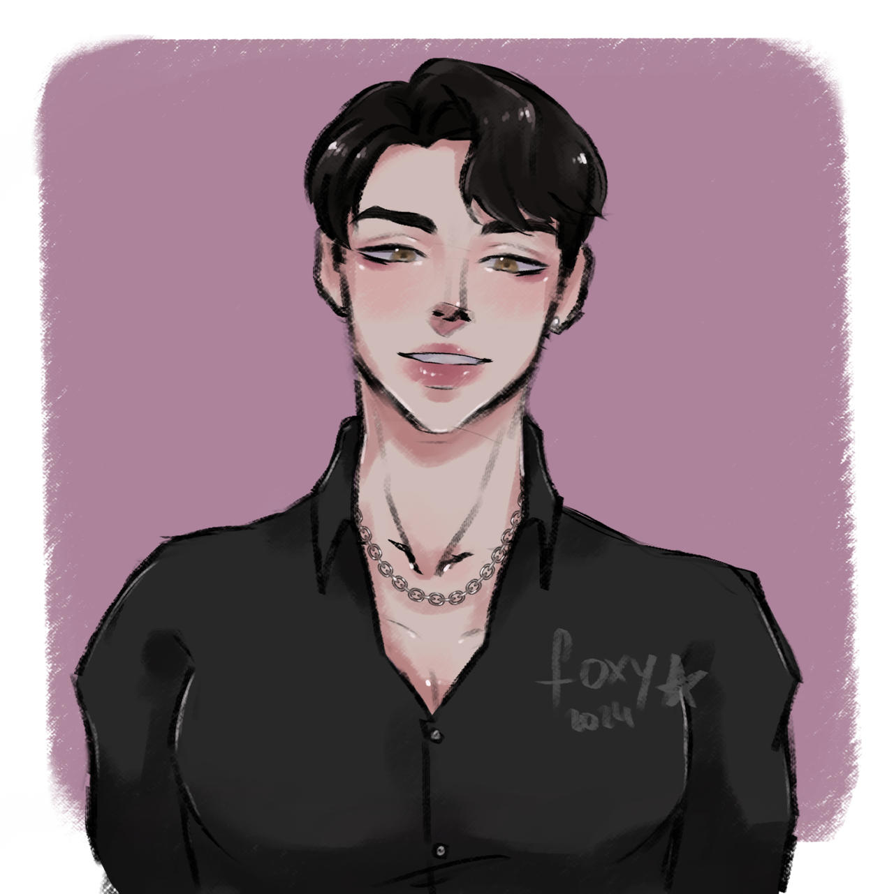 Dooshik portrait by foxyberryyy on DeviantArt