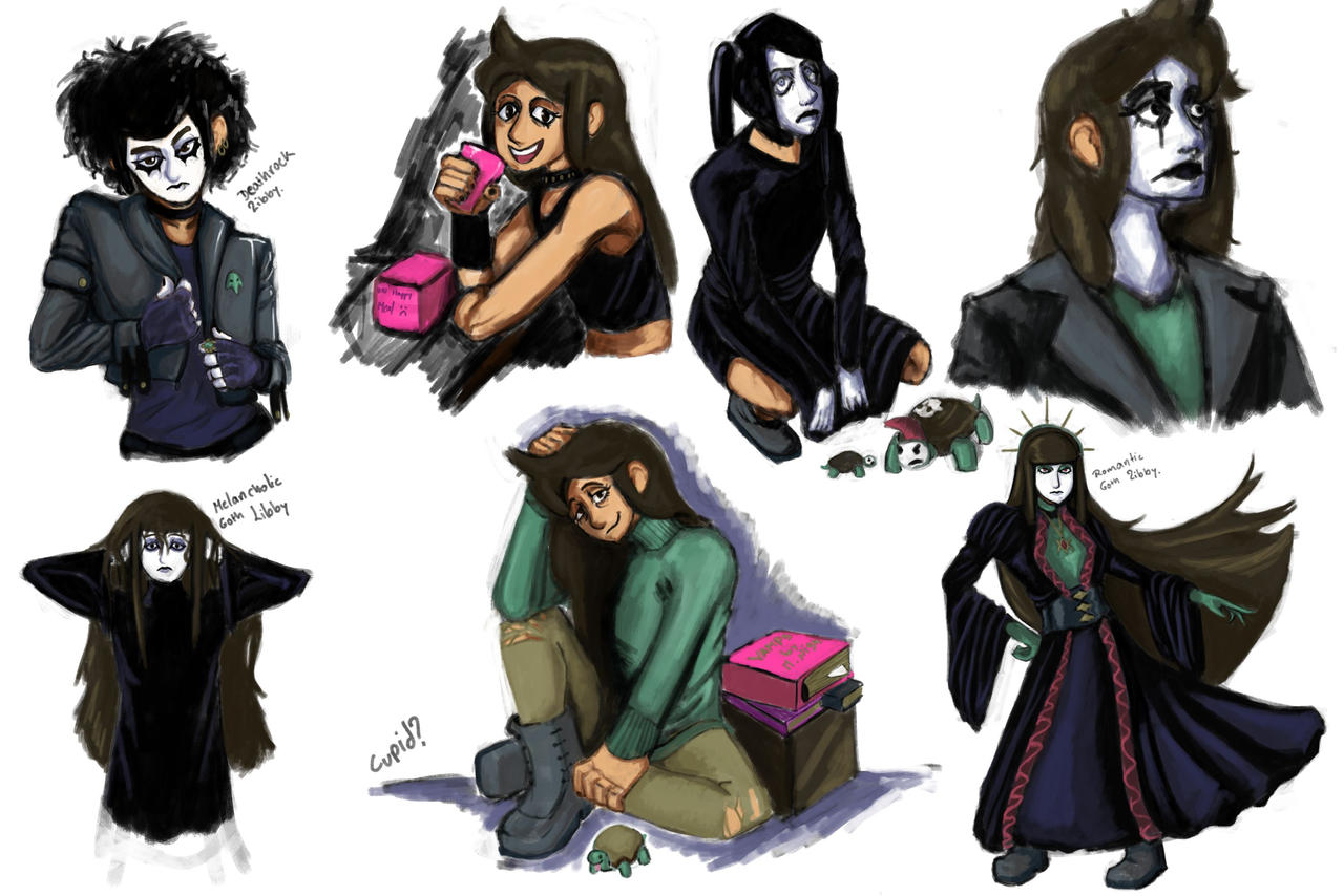 Gothic Li Characters Goth Libby by Earthcrawler on DeviantArt
