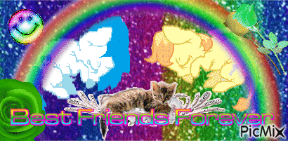 Rainbow friends <3 - GIF animé gratuit - PicMix
