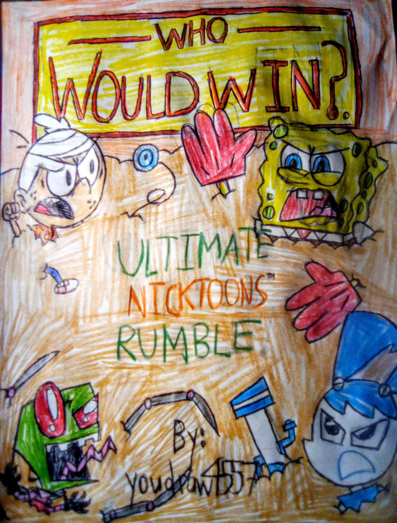 4557 Rumble Who Would Win-Ultimate Nicktoons Rumble by youdraw4557 on DeviantArt