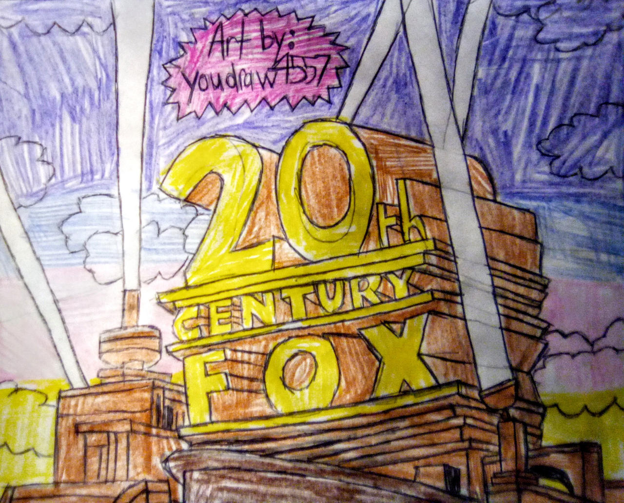 That one 20th Century Fox logo - Drawception
