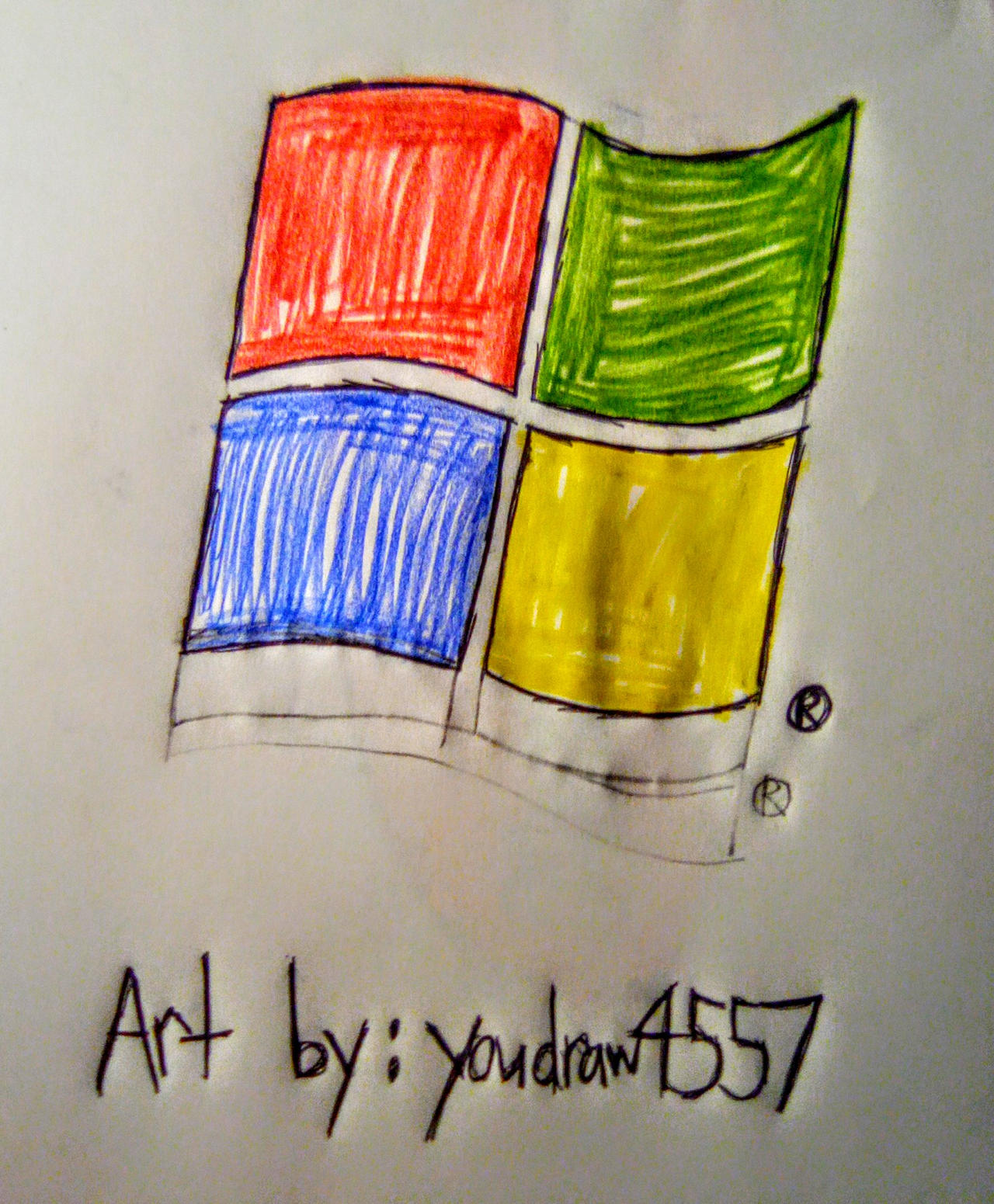 Microsoft Windows Logo by youdraw4557 on DeviantArt