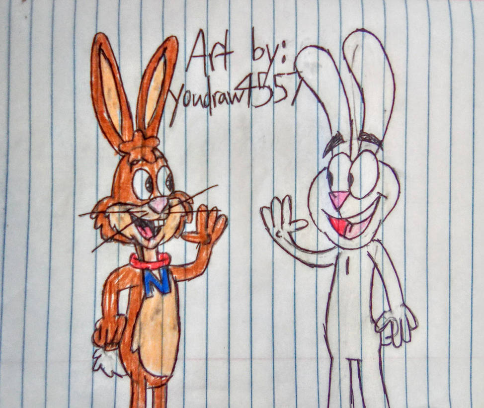 Quicky Meets Trix Rabbit by youdraw4557 on DeviantArt
