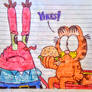 Garfield And Mr. Krabs