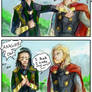 Loki Breaks His Wrist Oh Thors Face