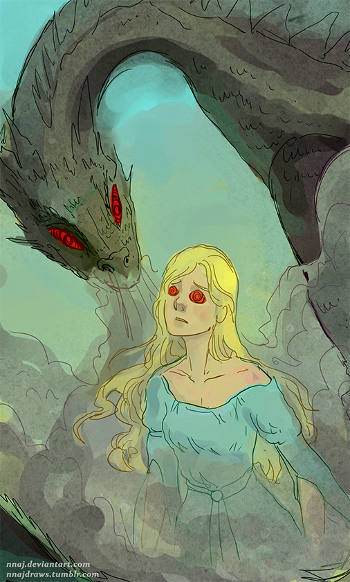 Nienor Niniel and Glaurung