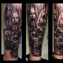 skullz leg sleeve