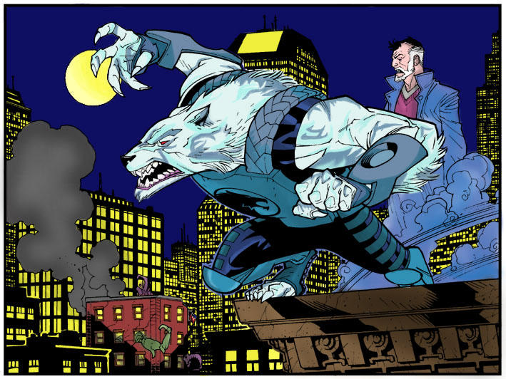 Wolfman Panel - Invincible 48 by InaudibleWhisper on DeviantArt
