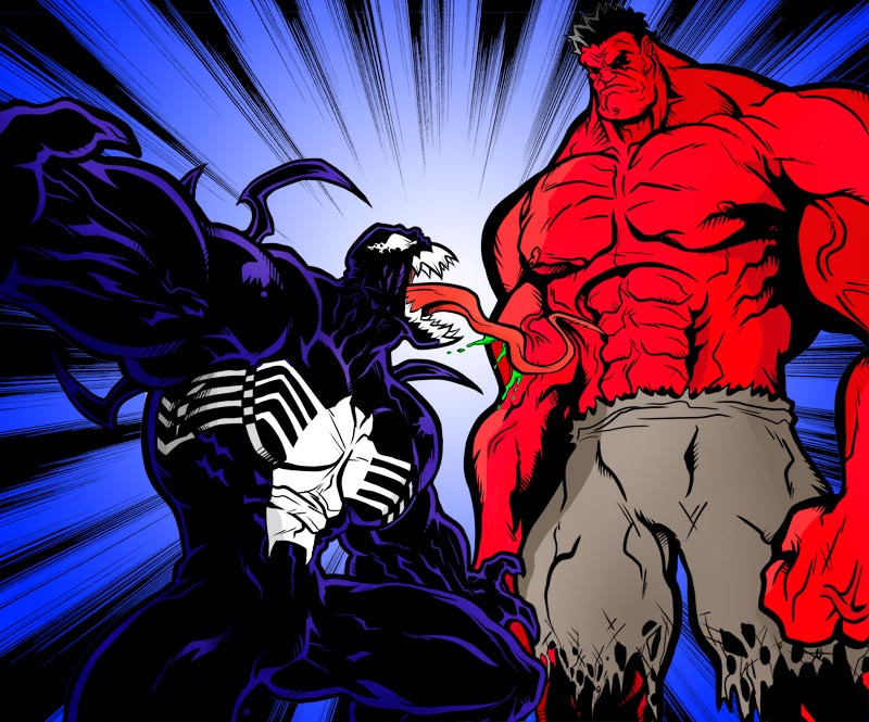 Red Huk vs. Venom