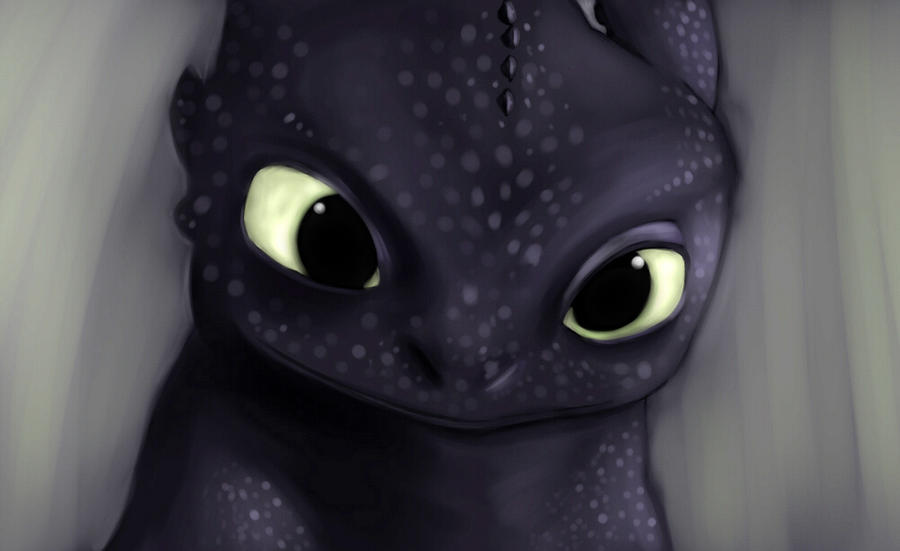 toothless by wiinon on DeviantArt