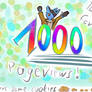 Thank you for 1000 Pageviews!