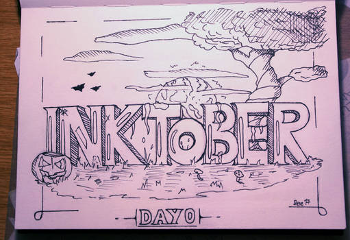 Inktober Day 0: Header