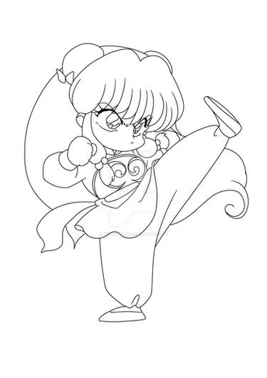 Shampoo Ranma Colouring In Ranma 1/2-Shampoo by MioLinColor on DeviantArt