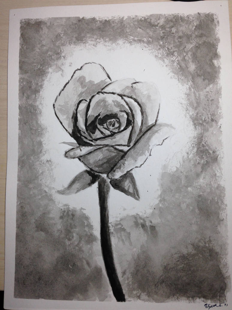 A Single Rose in the Shadows by EA3021 on DeviantArt